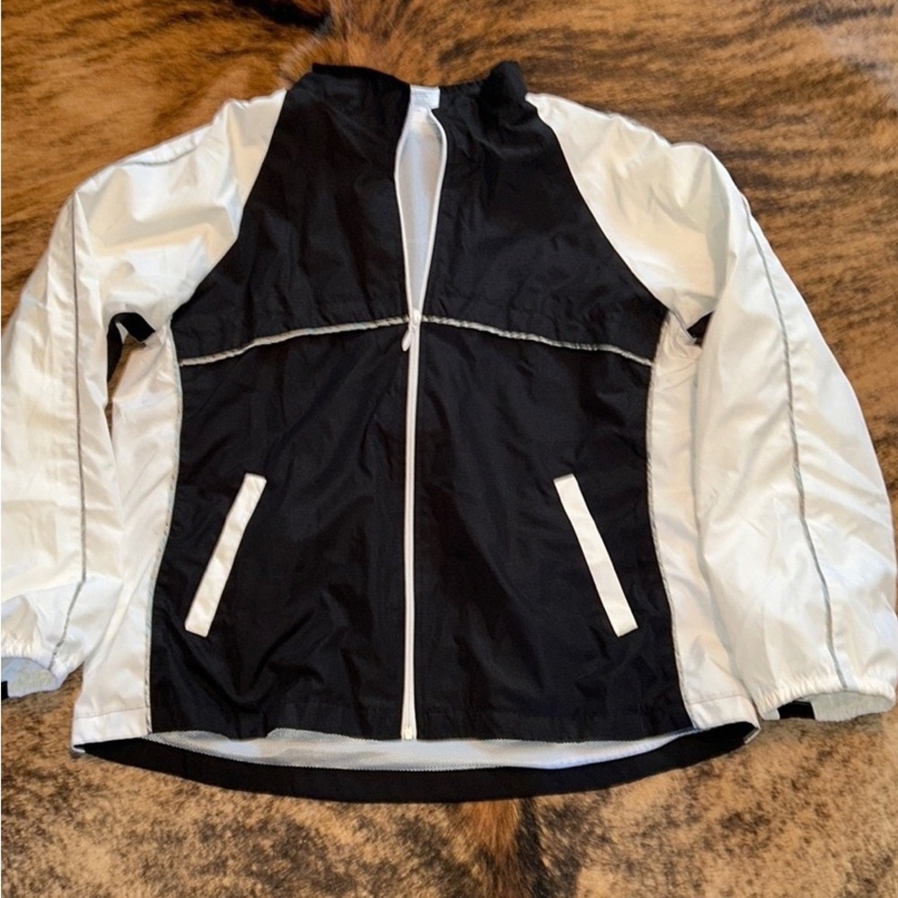 Jerzees Black and White Women's Jacket